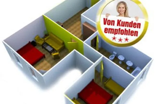 Aufnahme 10 einer vermittelten Unterkunft im VagW-Netzwerk in Sachsen